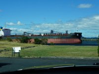 Summer Vacation 2018-112  A very large ship on the Willamette River